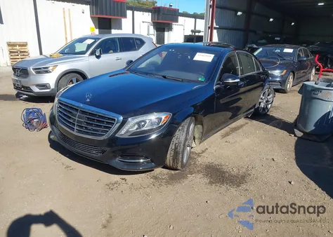 2014 Mercedes-Benz S 550 4Matic из США, поврежденный, VIN WDDUG8FB3EA049768